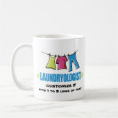 Funny Laundry Koffiemok (Links)
