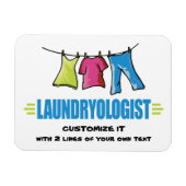 Funny Laundry Magneet (Horizontaal)