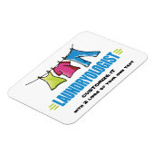 Funny Laundry Magneet (Linkerzijde)