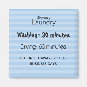Funny Laundry Quote Refridgerator Magnet V2