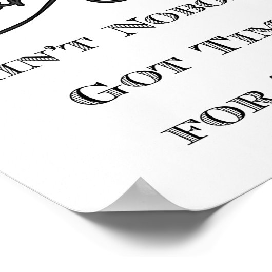 Funny Laundry Room Wall Art Poster (Hoek)