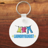 Funny Laundry Sleutelhanger (Voorkant)