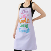 Funny Lavender Een Schattige koekje komt door Schort (Insitu)