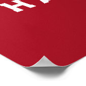 Funny Law School Afstudeerfeest Poster (Hoek)