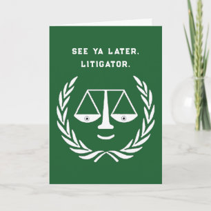 Funny Law School Afstuderen Kaart