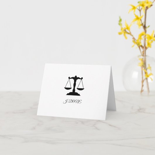 Funny Law School Afstuderen Kaart-J. Klaar. Kaart (Gele Bloem)