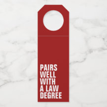 Funny law school afstuderen rood aangepast