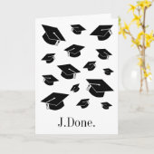 Funny Law School (JD) Gefeliciteerd Afstuderen Kaart (Gele Bloem)