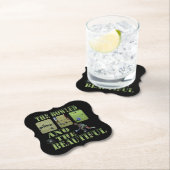 Funny Lawn Bowls Beauful Design Kartonnen Onderzetters (Insitu)