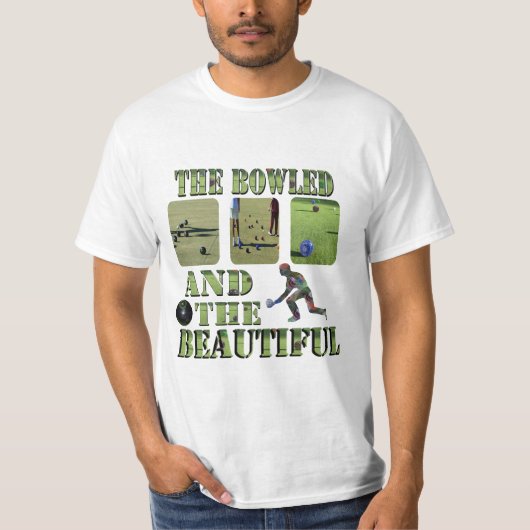 Funny Lawn Bowls Beauful Design T-shirt (Voorkant)