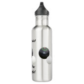 Funny Lawn Bowls Bowed Beauful Design Waterfles (Rechts)