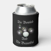 Funny Lawn Bowls Bowled Beauful Design Blikjeskoeler (Blikje Voorkant)