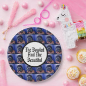 Funny Lawn Bowls Bowled Beauful Design Papieren Bordje (Feest)