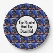 Funny Lawn Bowls Bowled Beauful Design Papieren Bordje (Voorkant)