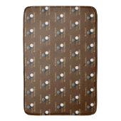 Funny Lawn Bowls Bowled Mooi, Badmat (Voorkant Verticaal)