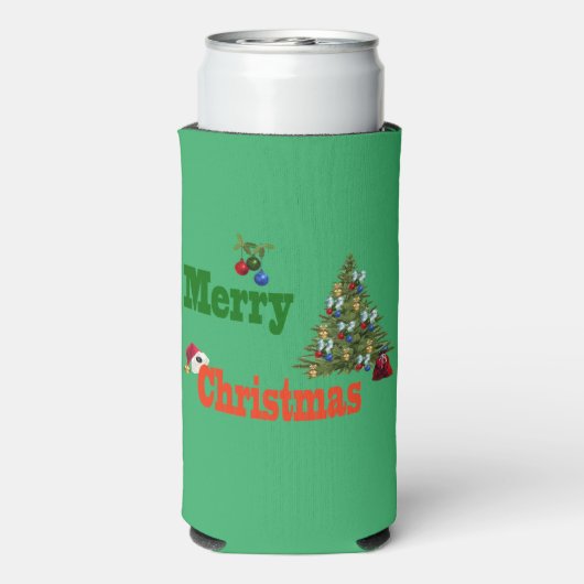 Funny Lawn Bowls Christmas, Koelbox Seltzer Blikjeskoeler (Seltzer Achterkant)