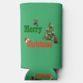 Funny Lawn Bowls Christmas, Koelbox Seltzer Blikjeskoeler (Achterkant)