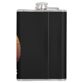 Funny Lawn Bowls Play Time, Hip Flask Heupfles (Achterkant)