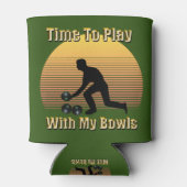 Funny Lawn Bowls Play Time, Koelbox Blikjeskoeler (Achterkant)