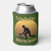 Funny  Lawn Bowls Play Time, Koelbox Blikjeskoeler (Blikje Achterkant)