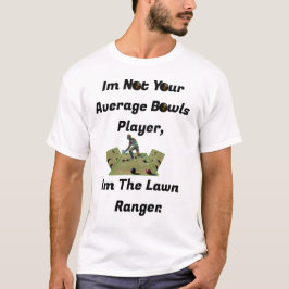 Funny Lawn Bowls Ranger, Mannen Tshirt