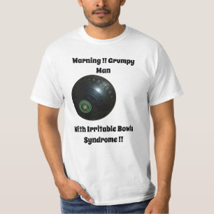 Funny Lawn Bowls Syndrome, Mannen Tshirt