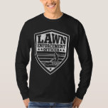 Funny Lawn Enforcement Officer Dad Lawn Mowing T-shirt<br><div class="desc">Funny Lawn Enforcement Officer Dad Lawn Mowing</div>