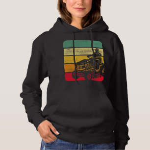Funny Lawn Mower Mowing Cool Yard Work Law Hoodie