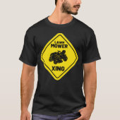 Funny Lawn Mower Xing Mowing Retro Yard Work Lawn T-shirt (Voorkant)