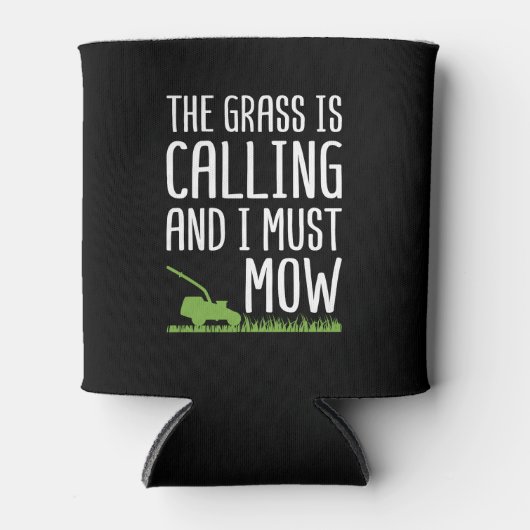 Funny Lawn Mowing - De gras roept Blikjeskoeler (Voorkant)