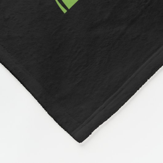 Funny Lawn Mowing - De gras roept Fleece Deken (Hoek)