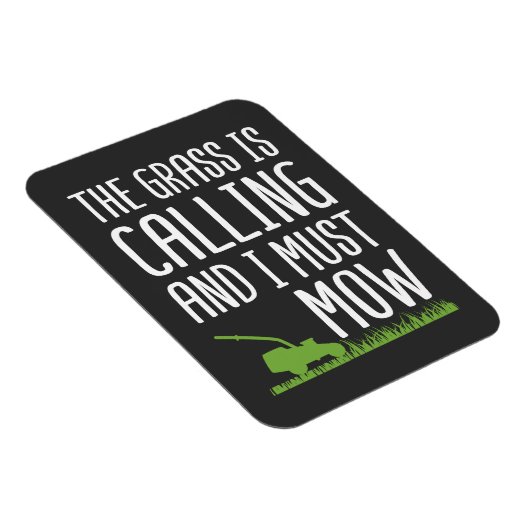 Funny Lawn Mowing - De gras roept Magneet (Rechterzijde)