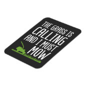 Funny Lawn Mowing - De gras roept Magneet (Linkerzijde)