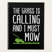 Funny Lawn Mowing - De gras roept Planner (Voorkant)