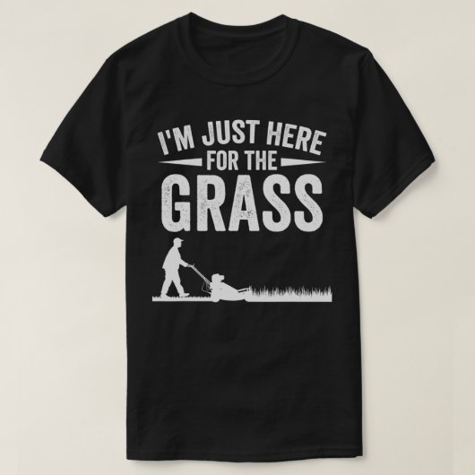 Funny Lawn Mowing Gift for Men Landscaping Gardene T-shirt (Design voorkant)
