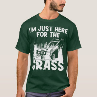 Funny Lawn Mowing Gift for Men Landscapy T-shirt