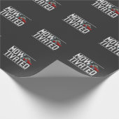 Funny Lawn Mowing Gift Lawn Mower Grass Caretaker Cadeaupapier (Hoek)