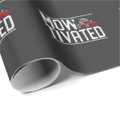 Funny Lawn Mowing Gift Lawn Mower Grass Caretaker Cadeaupapier (Rol Hoek)