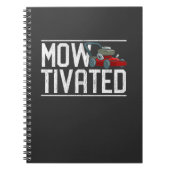 Funny Lawn Mowing Gift Lawn Mower Grass Caretaker Notitieboek (Voorkant)