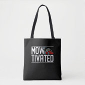 Funny Lawn Mowing Gift Lawn Mower Grass Caretaker Tote Bag (Voorkant)