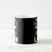 Funny Lawn Mowing Grass Cutting Mower Vader Koffiemok (Center)