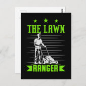 Funny Lawn Mowing Humor Landscaper Janitor Briefkaart (Voorkant / Achterkant)