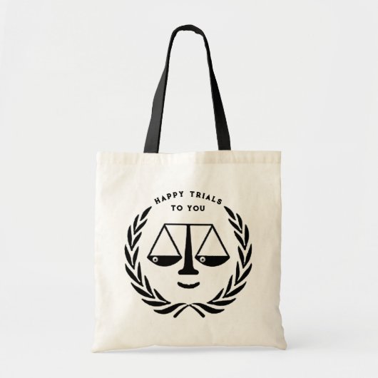Funny Lawyer Canvas tas (Voorkant)