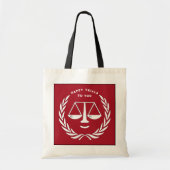Funny Lawyer Canvas tas (Voorkant)