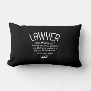 Funny Lawyer Definition Kussen