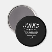 Funny Lawyer Definition Magneet (Voorkant / Achterkant)