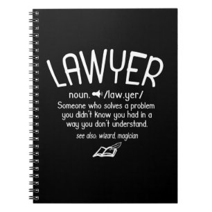 Funny Lawyer Definition Notitieboek
