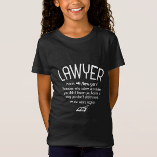 Funny Lawyer Definition T-shirt
