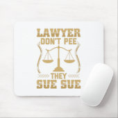 Funny Lawyer Gezegde | Rechtsadvocaat — Gift Idee Muismat (Met muis)