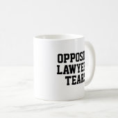 Funny Lawyer Gift Coffee Mok (Voorkant rechts)